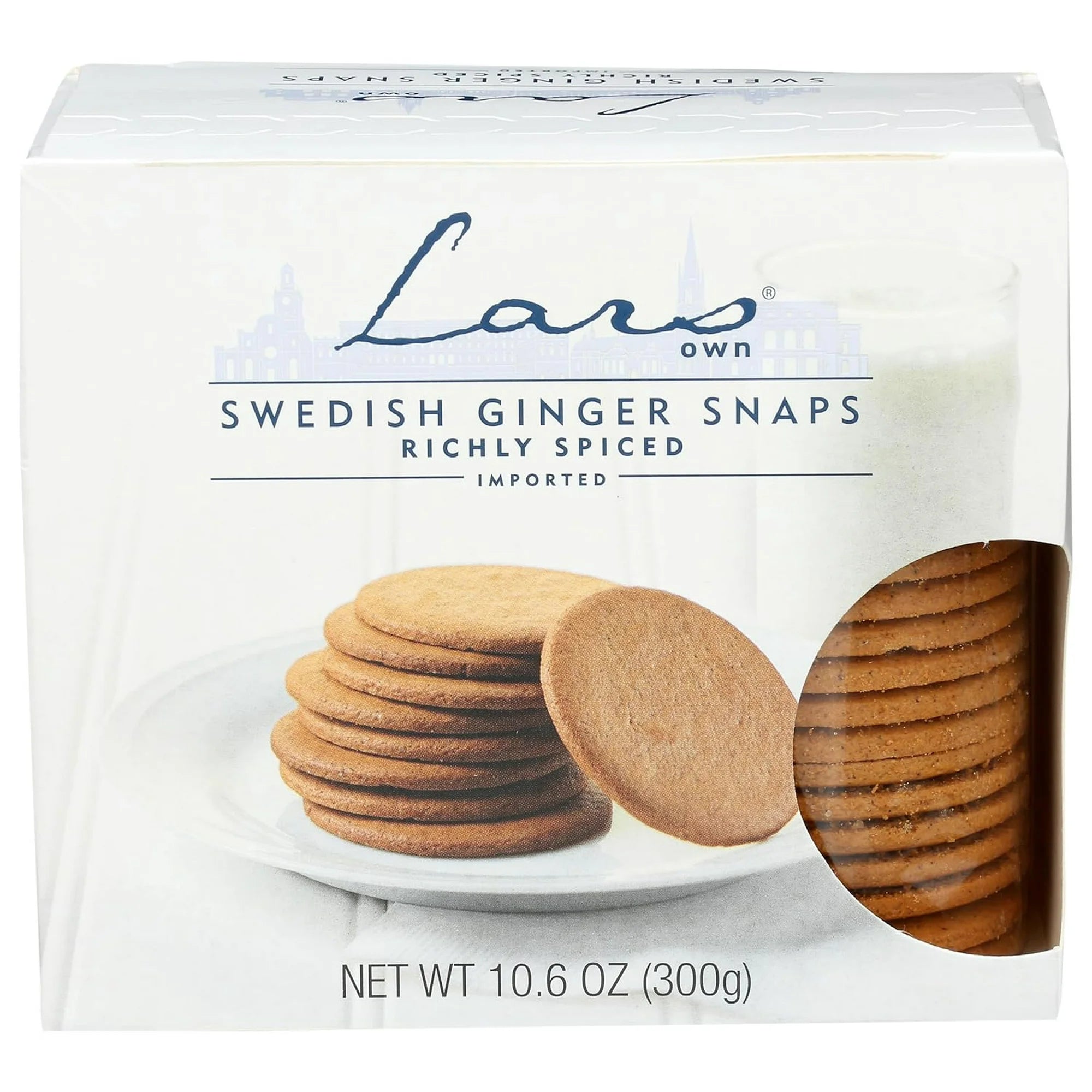 LARS OWN Ginger Snap Cookies, 10.6 OZ