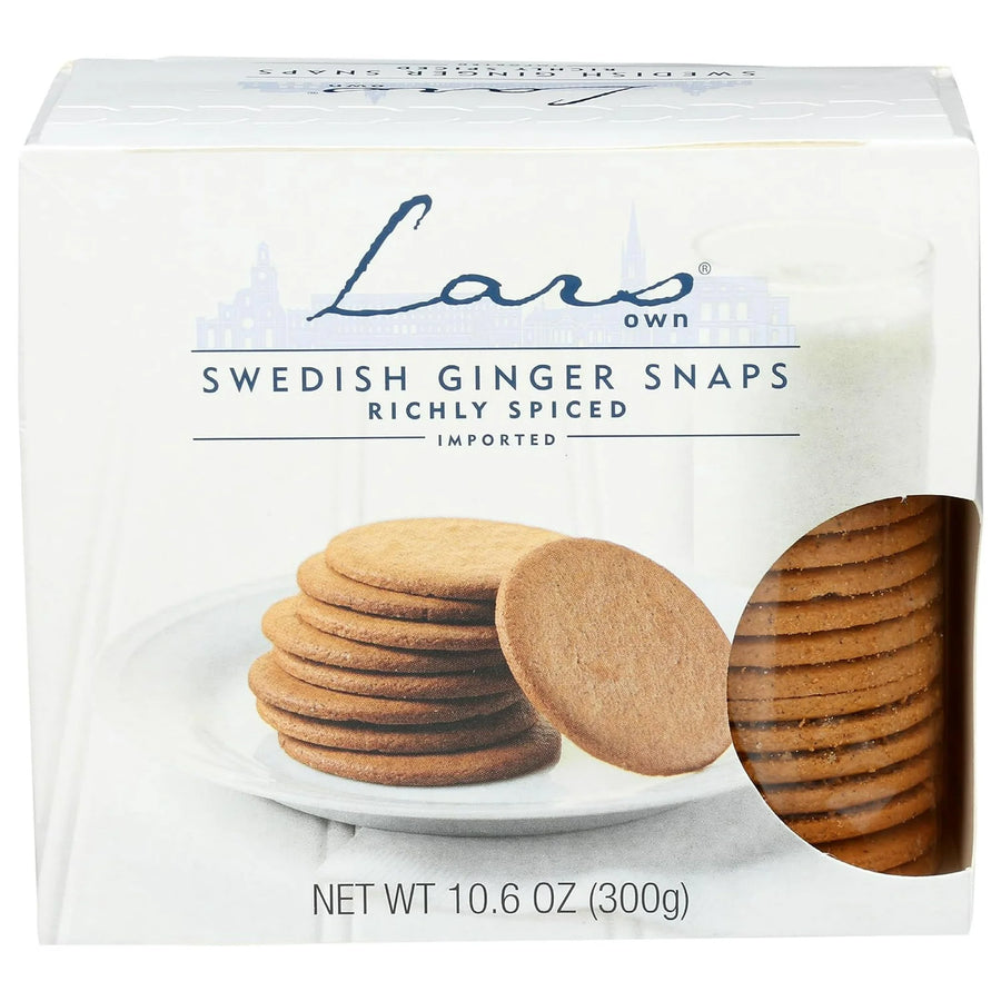 LARS OWN Ginger Snap Cookies, 10.6 OZ