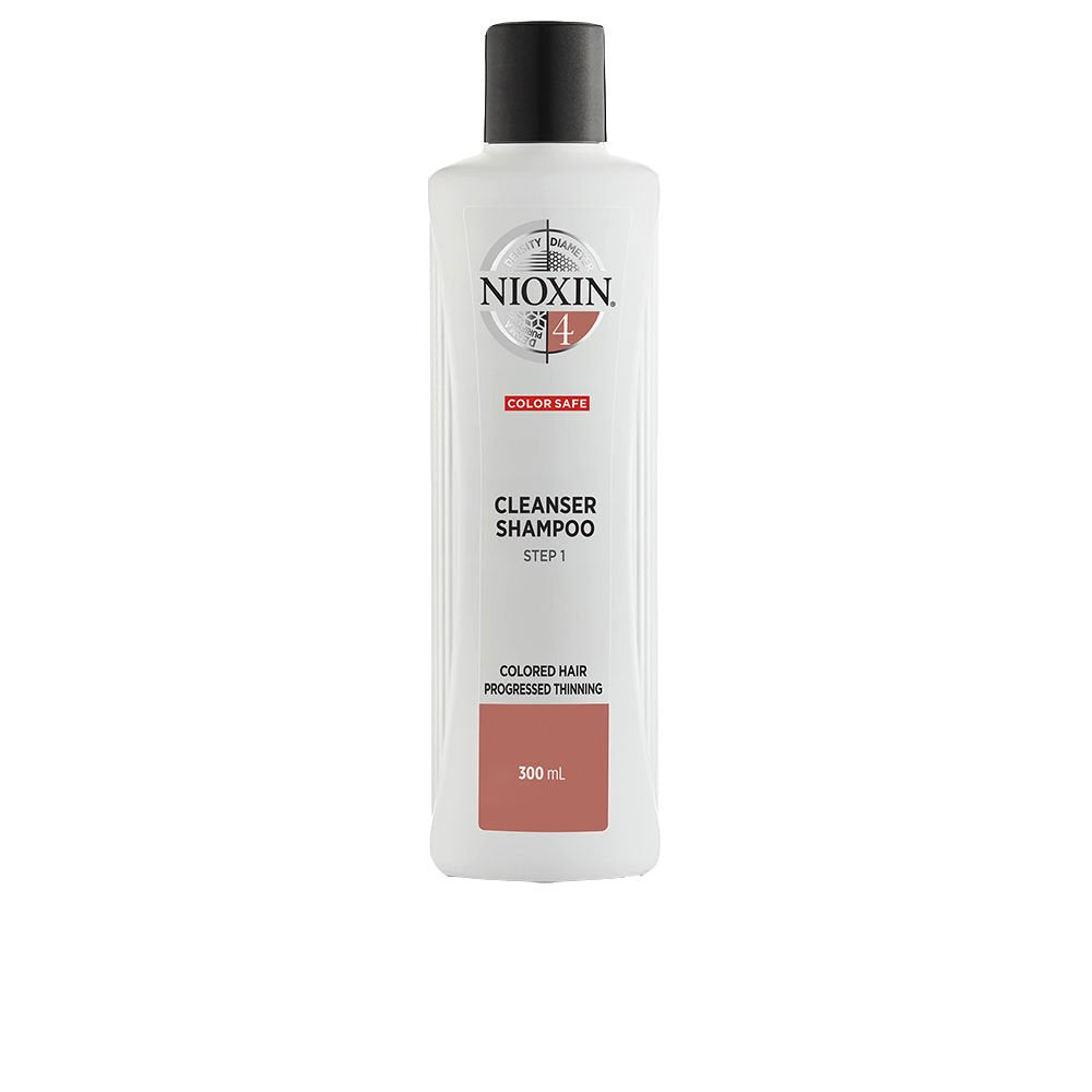 Nioxin SISTEMA 4 - Champú - Para Cabello Teñido muy Debilitado - Paso 1 300 ml