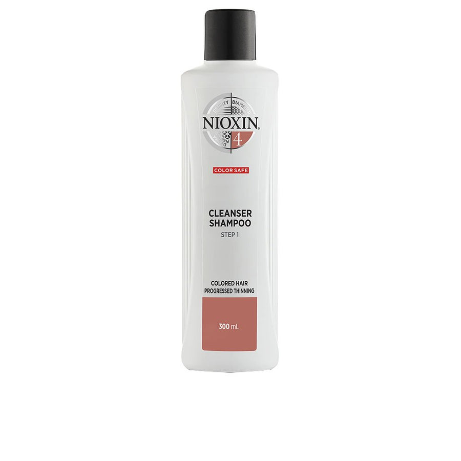 Nioxin SISTEMA 4 - Champú - Para Cabello Teñido muy Debilitado - Paso 1 300 ml