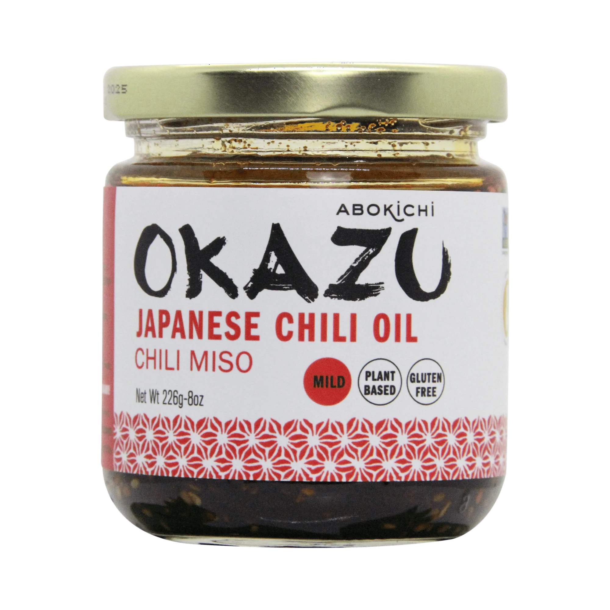 OKAZU Japanese Chili Miso Oil 8oz- Made in North America by Abokichi
