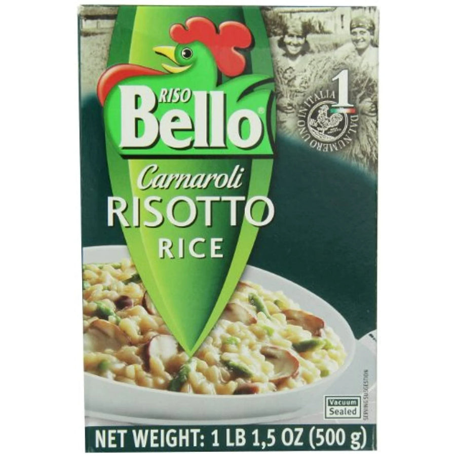 Riso Bello Carnaroli Risotto Rice, 17.5-Ounce Boxes (Pack of 6)