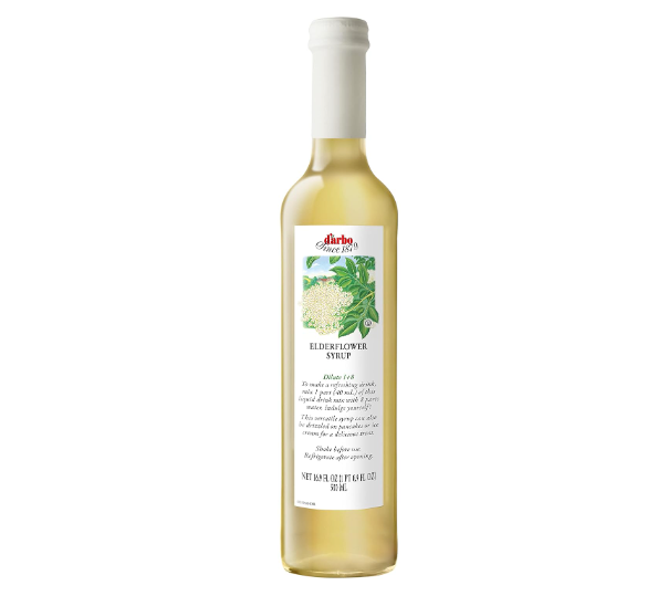 d'arbo All Natural Elderflower Syrup Ounce, 16.9 Fl Oz