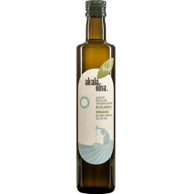 Alcalá Oliva - Organic Extra Virgin Olive Oil - Organic Olive Oil from Spain - 500 ml