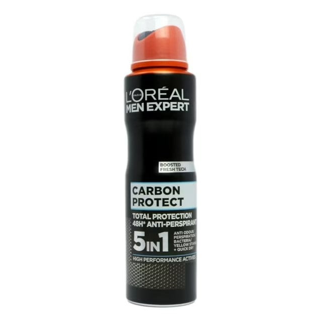 L'Oreal Paris Men Expert Carbon Protect Spray Deodorant 48h, 150ml