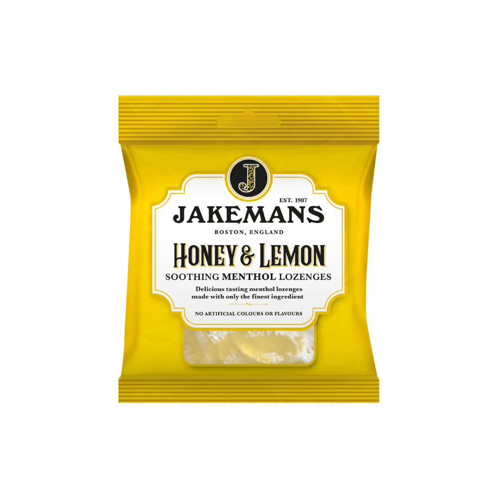 JAKEMANS Honey & Lemon Lozenges 73g