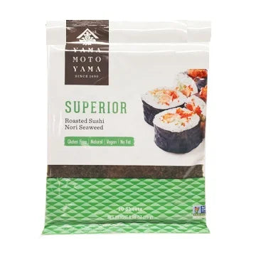 Yamamotoyama Gold Roasted Sushi Nori Seaweed - Elevate Your Sushi Experience! – 0.88 Oz