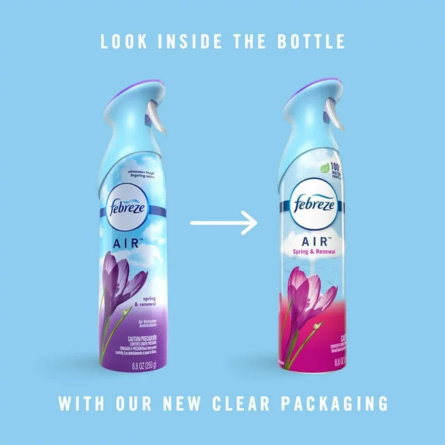 Febreze Odor-Fighting Air Freshener Spring & Renewal,, 8.8 oz