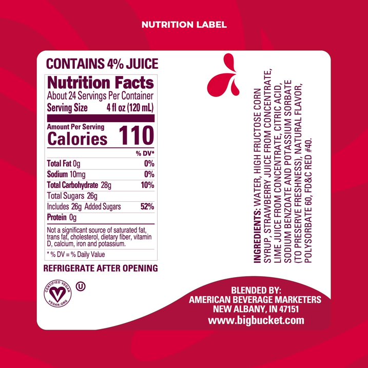 Master of Mixes Big Bucket Premium Blue Hawaiian Mixer, 96 fl oz