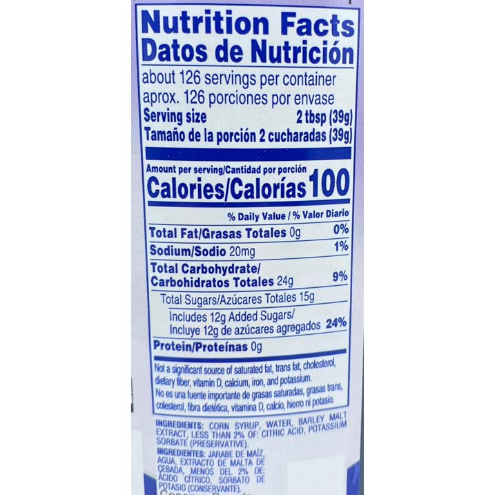 J. Hungerford Smith Milkshake & Fountain Syrup - 1 Gallon (Classic Malt)