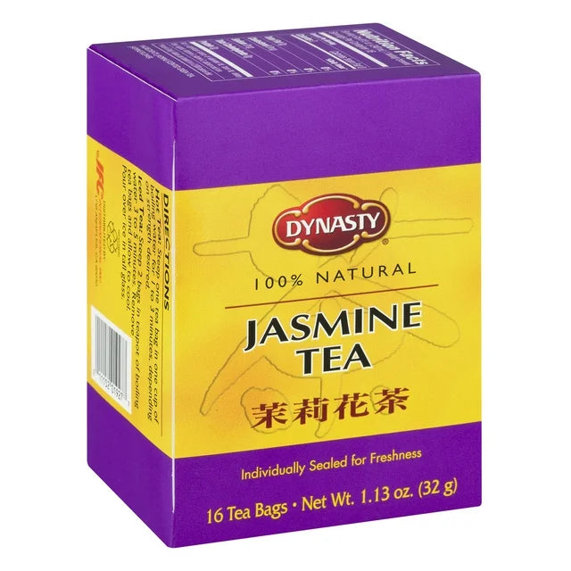 Dynasty Tea - 100% Natural Jasmine Tea Bags, 16 ct