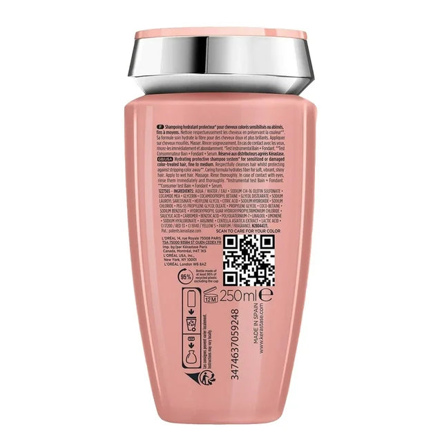 Kerastase Chroma Absolu Bain Chroma Respect | Hydrating Protective Shampoo, 8.5fl.oz. (Fine to Medium Hair)