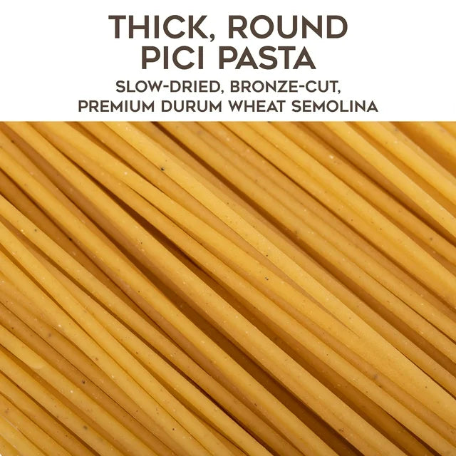 Morelli Pici Pasta Noodles - Premium Egg Pasta With Truffle From Italy, Imported Italian Gourmet Food, Handmade With Durum Wheat Semolina - 8.8 oz (250 gr) - Pack of 1