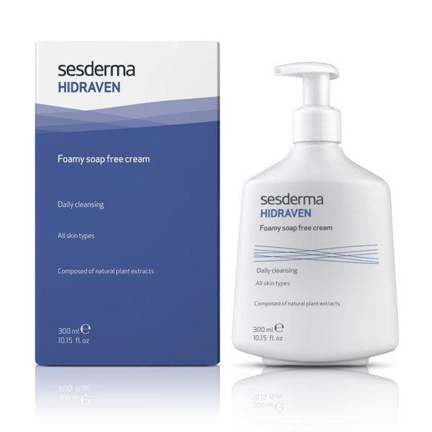 Sesderma Hidraven Foamy Body Soap Free Cream, 10.15 Fl Oz