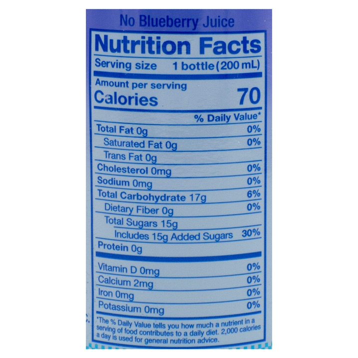 RAMUNE DRINK BLUEBERRY 200ML SK