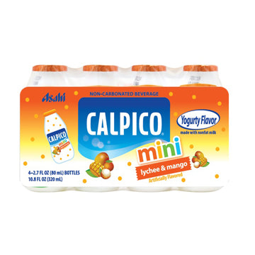 CALPICO mini Lychee & Mango 4 pieces/2.7 FL OZ (80ml)