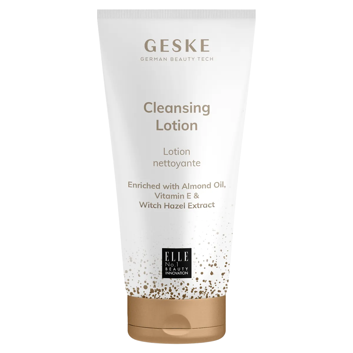 GESKE Cleasing Lotion | Enriched with Almond Oil, Vitamin E & Witch Hazel Extract