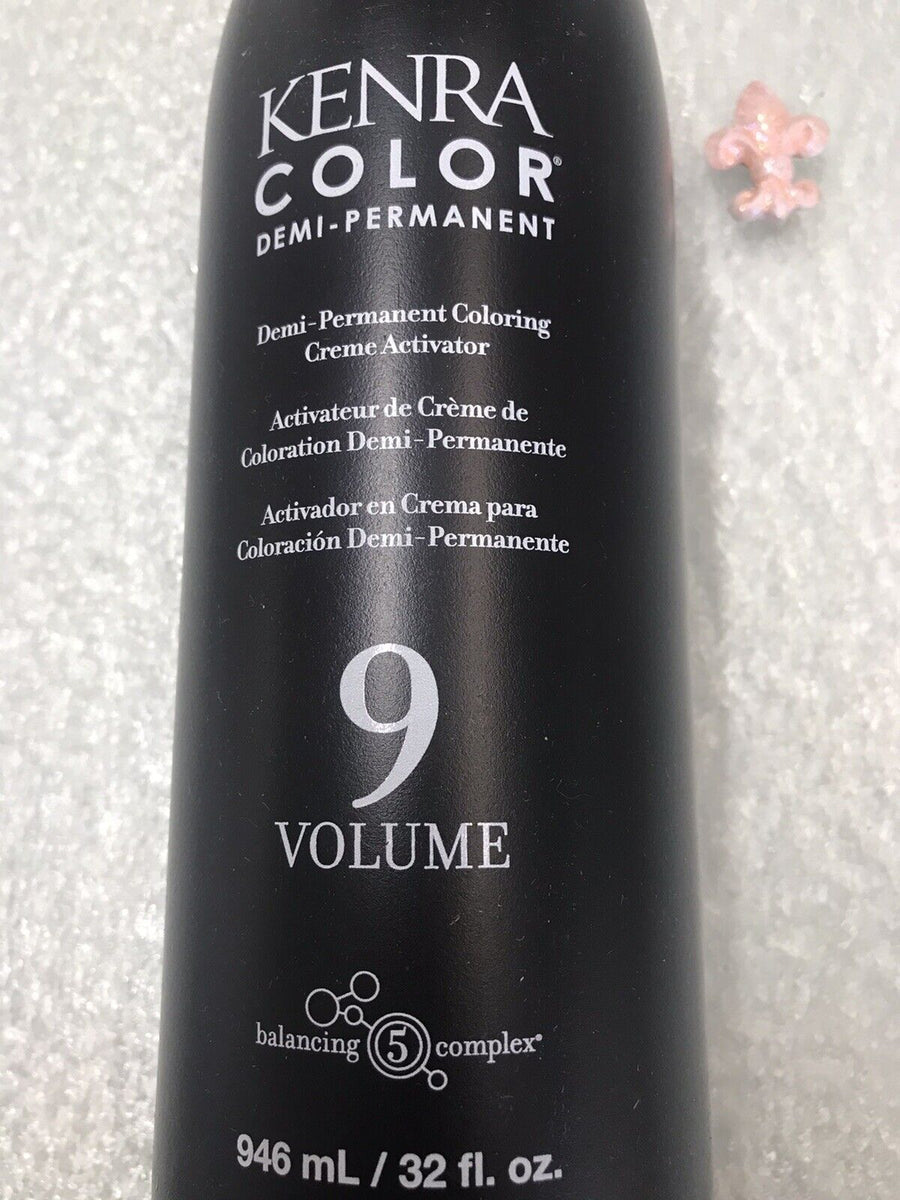 Kenra Demi Permanent Ammonia Free Creme Coloring Activator Developer 32 oz