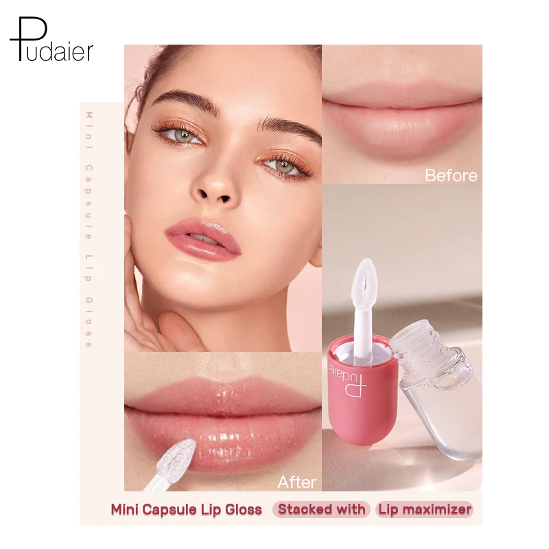 PUDAIER® Lip Gloss - Color 01# Temperature Change