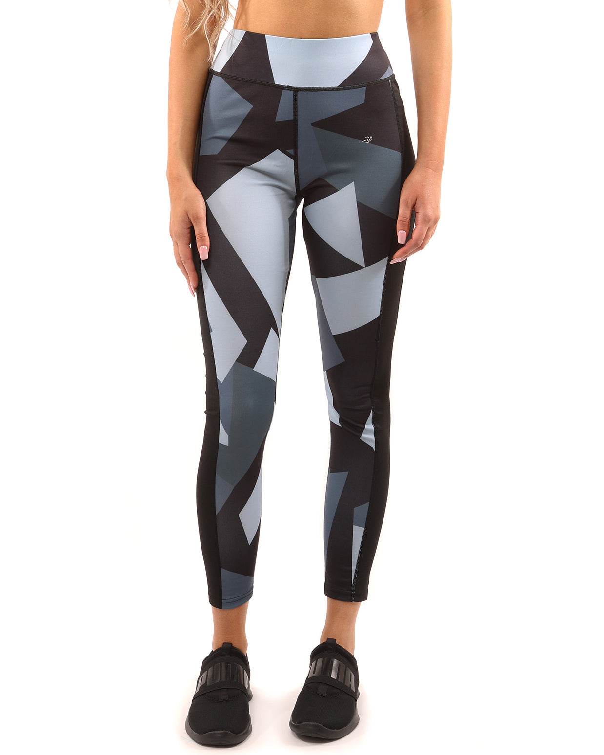 Bondi Set - Leggings & Sports Bra - Black/Grey - Savoy Active