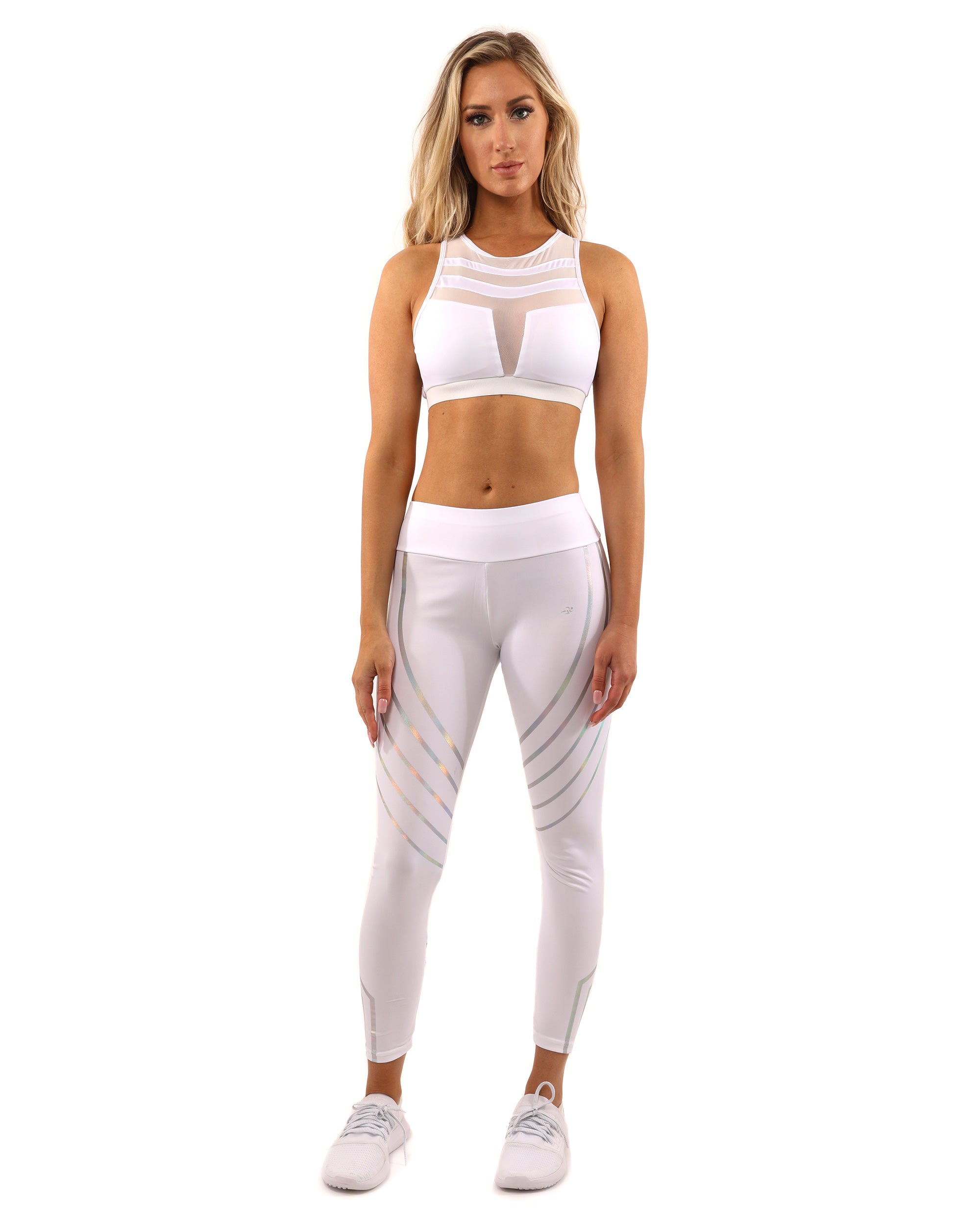 Laguna Sports Bra - White - Savoy Active