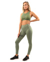 Huntington Sports Bra - Olive Green - Savoy Active