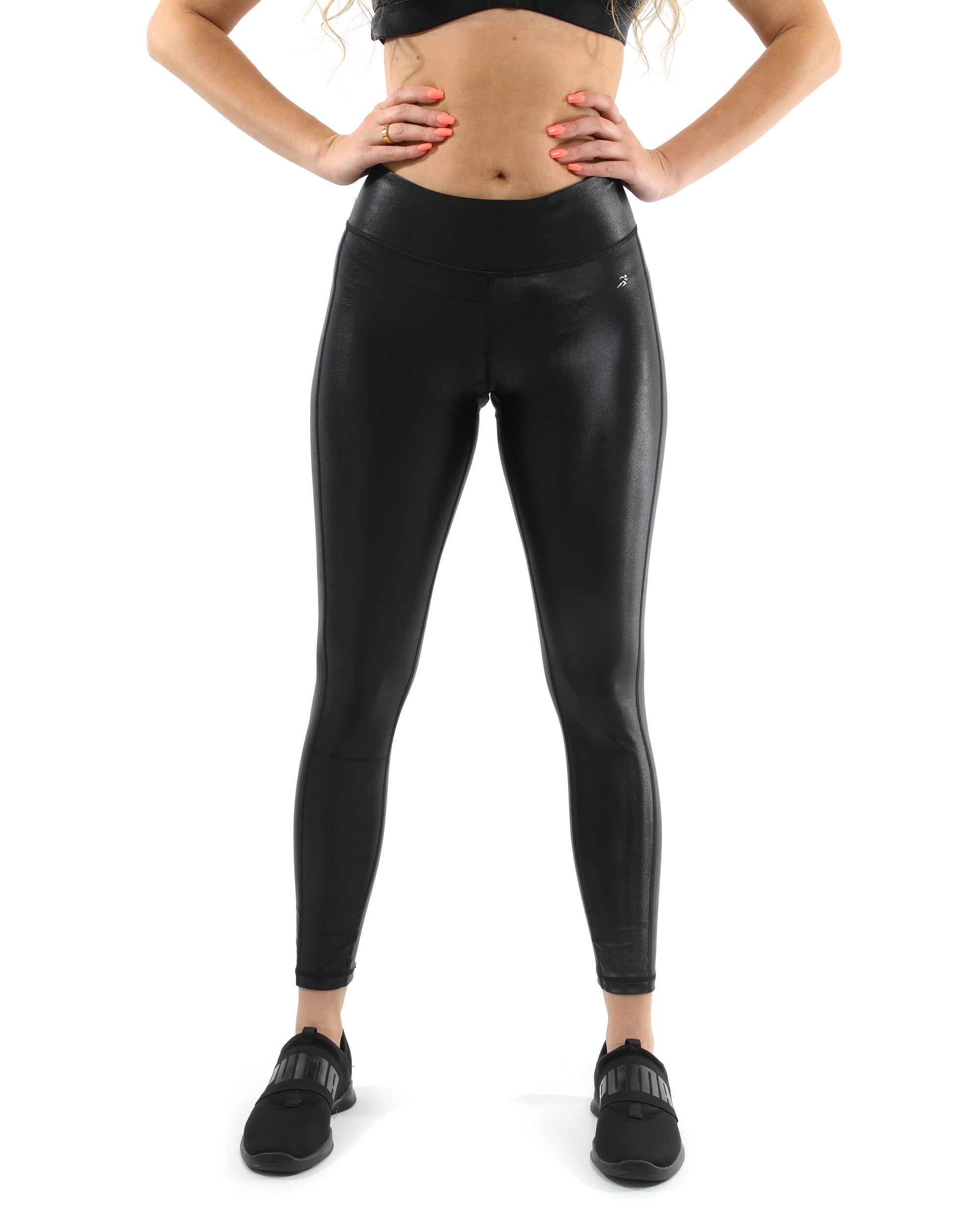 Cortina Activewear Leggings - Black [MADE IN ITALY] - Savoy Active
