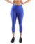Firenze Activewear Capri Leggings - Blue [MADE IN ITALY] - Size Small