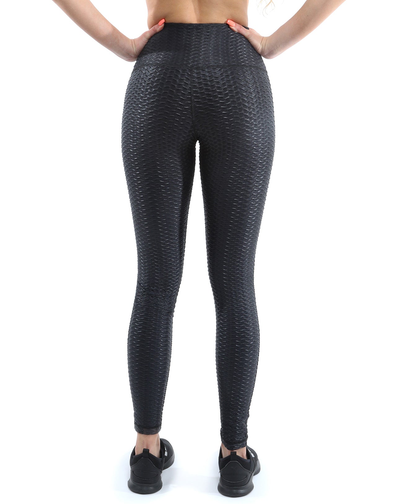 Genova Activewear Leggings - Black [MADE IN ITALY] - Savoy Active