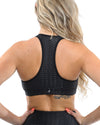 Genova Activewear Set - Leggings & Sports Bra - Black [MADE IN ITALY] - Savoy Active
