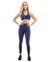Venice Activewear Sports Bra - Navy [MADE IN ITALY] - Savoy Active