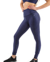 Venice Activewear Leggings - Navy [MADE IN ITALY] - Savoy Active