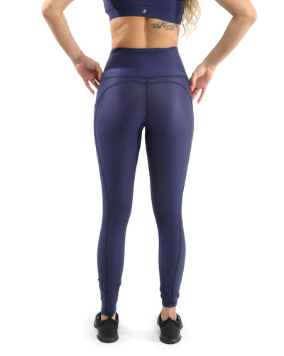 Venice Activewear Leggings - Navy [MADE IN ITALY] - Savoy Active