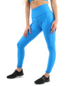 Positano Activewear Leggings - Aqua [MADE IN ITALY] - Savoy Active