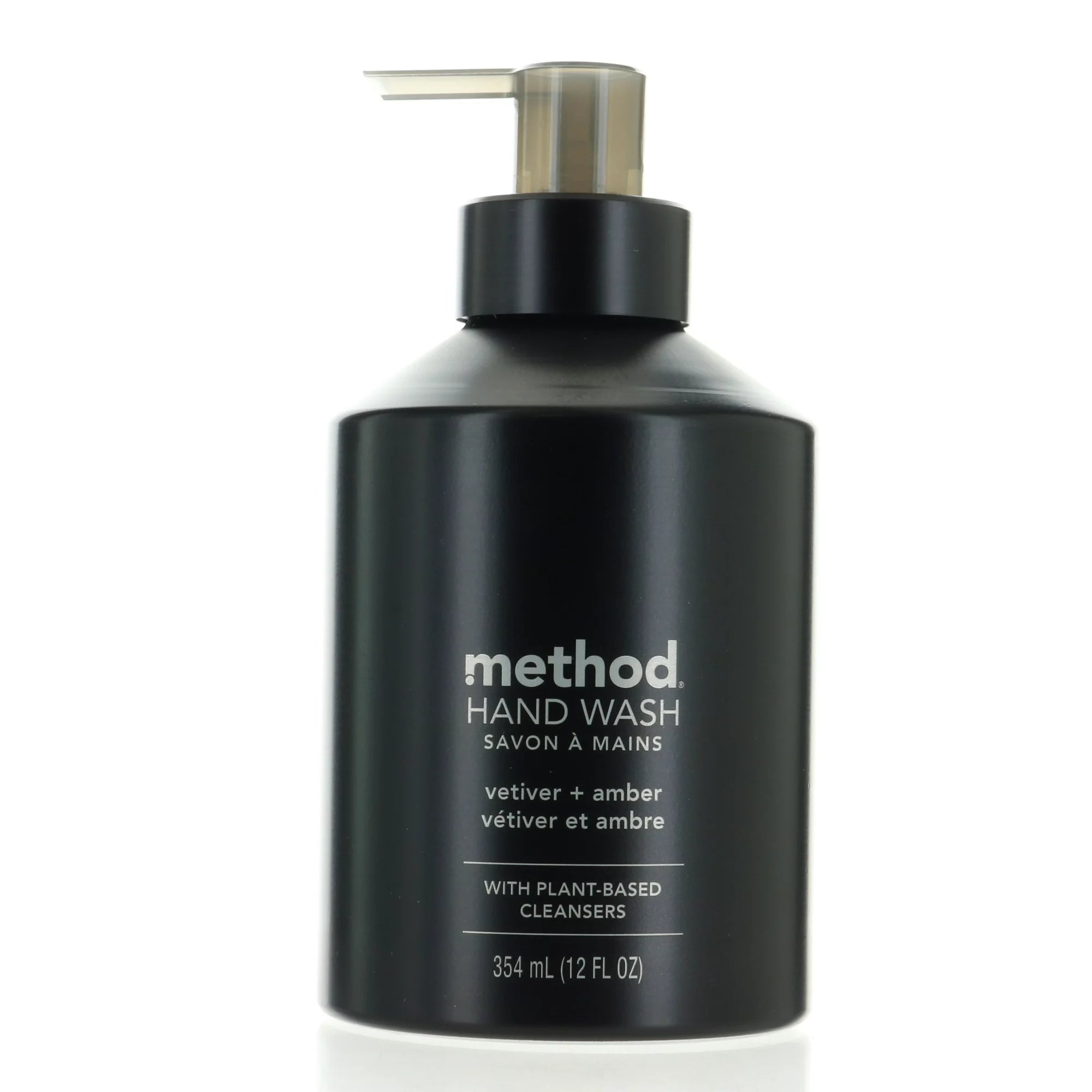 Trio Set, Method Luxury Scent Hand Wash Gel with Plant-Based Cleansers, Reusable Aluminum Bottles w/ Pump 12 FL Each