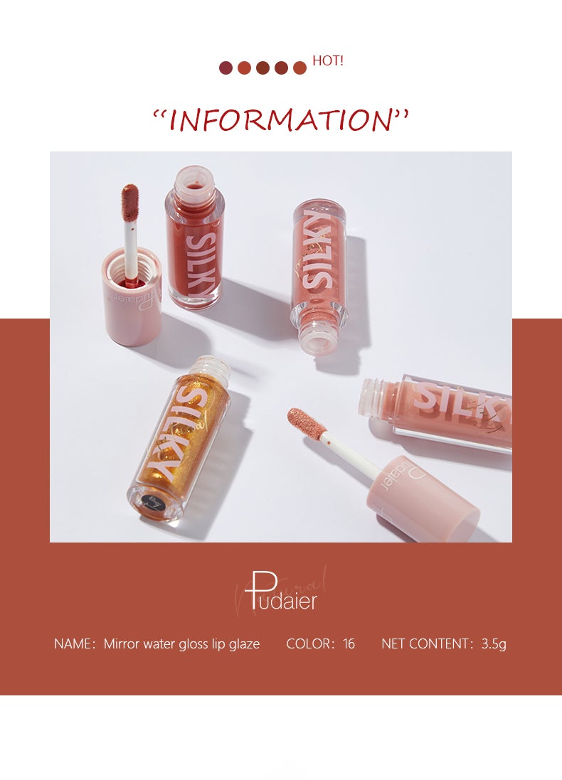 PUDAIER® Gloss Bomb Lip Luminizer - Color #03