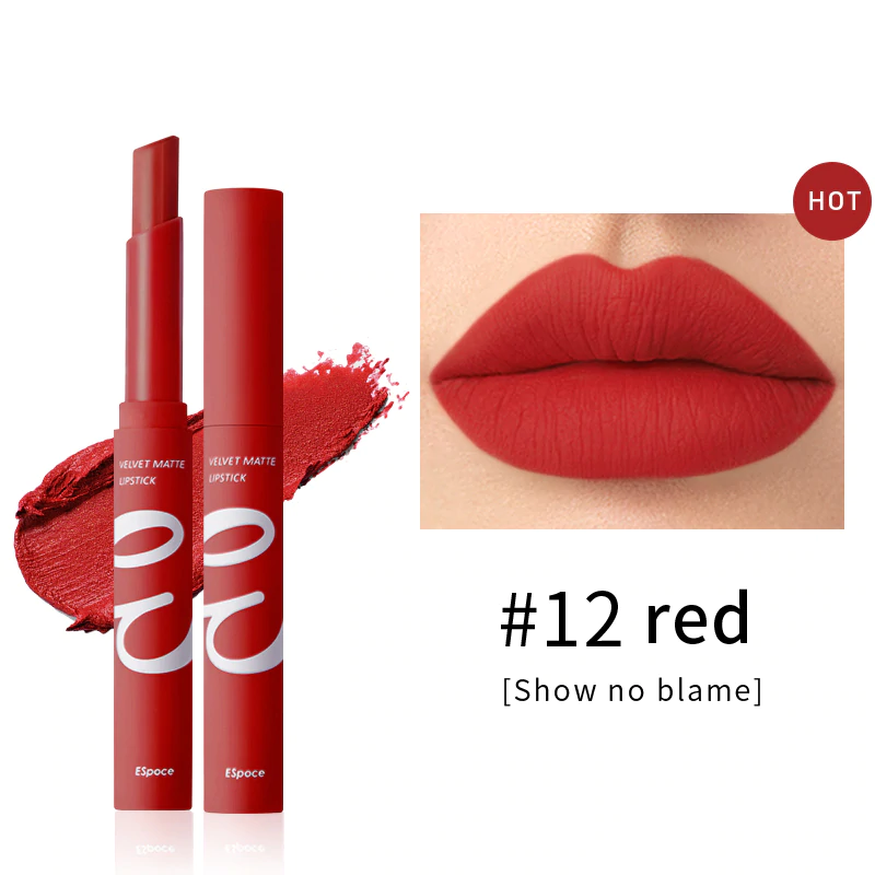 ESPOCE® Air Matte Lipstick - Color #12 Red