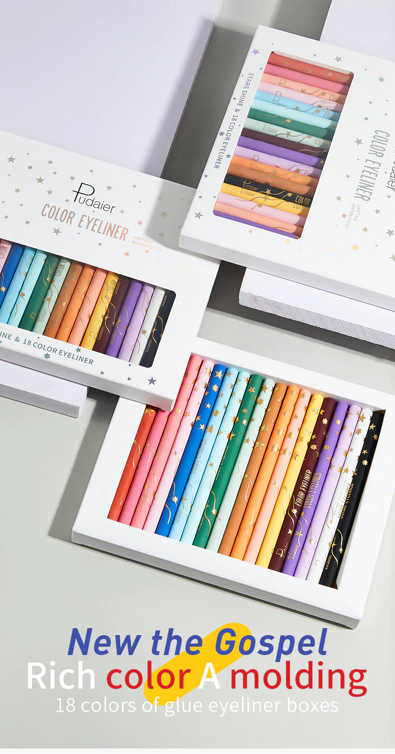 PUDAIER® Crème Gel Eyeliner - Color #15 Pure White