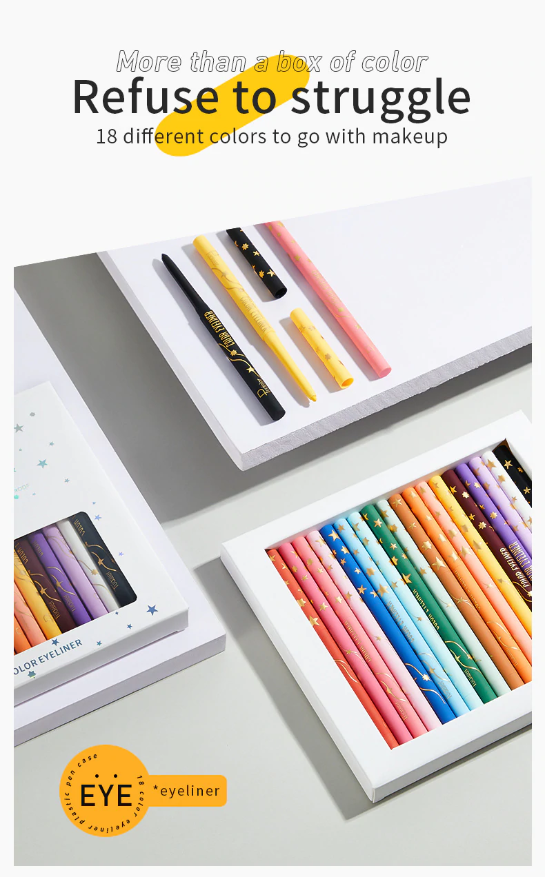 PUDAIER® Crème Gel Eyeliner - Color #15 Pure White