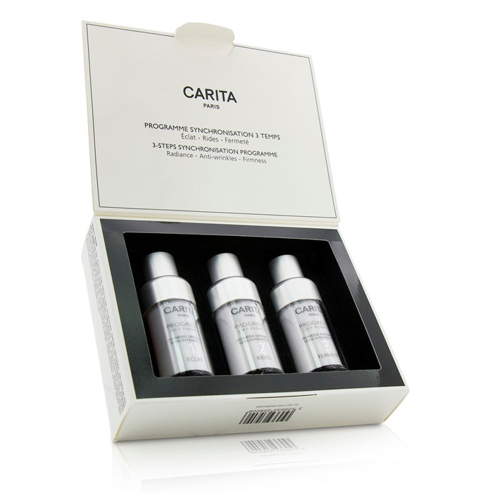 Carita Progressif Lift Fermete Genesis Of Youth Intensive Night Care 3 Steps Synchronisation Programme 0.5 Ounce