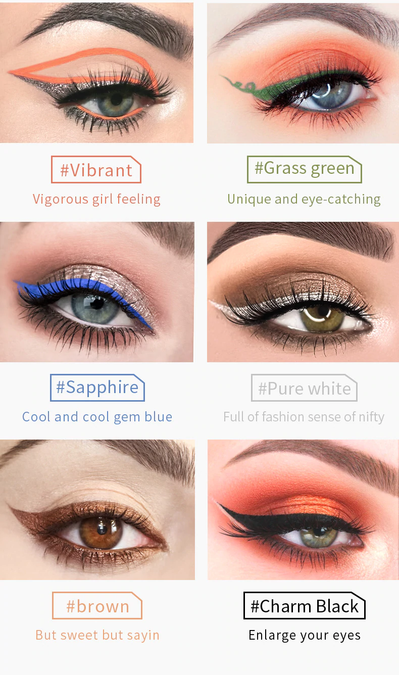 PUDAIER® Crème Gel Eyeliner - Color #16 Brown