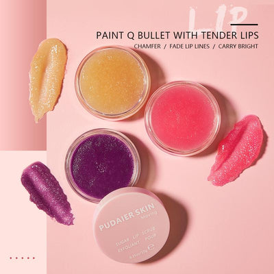 Pudaier Lip Scrub Color # 01 - Peach