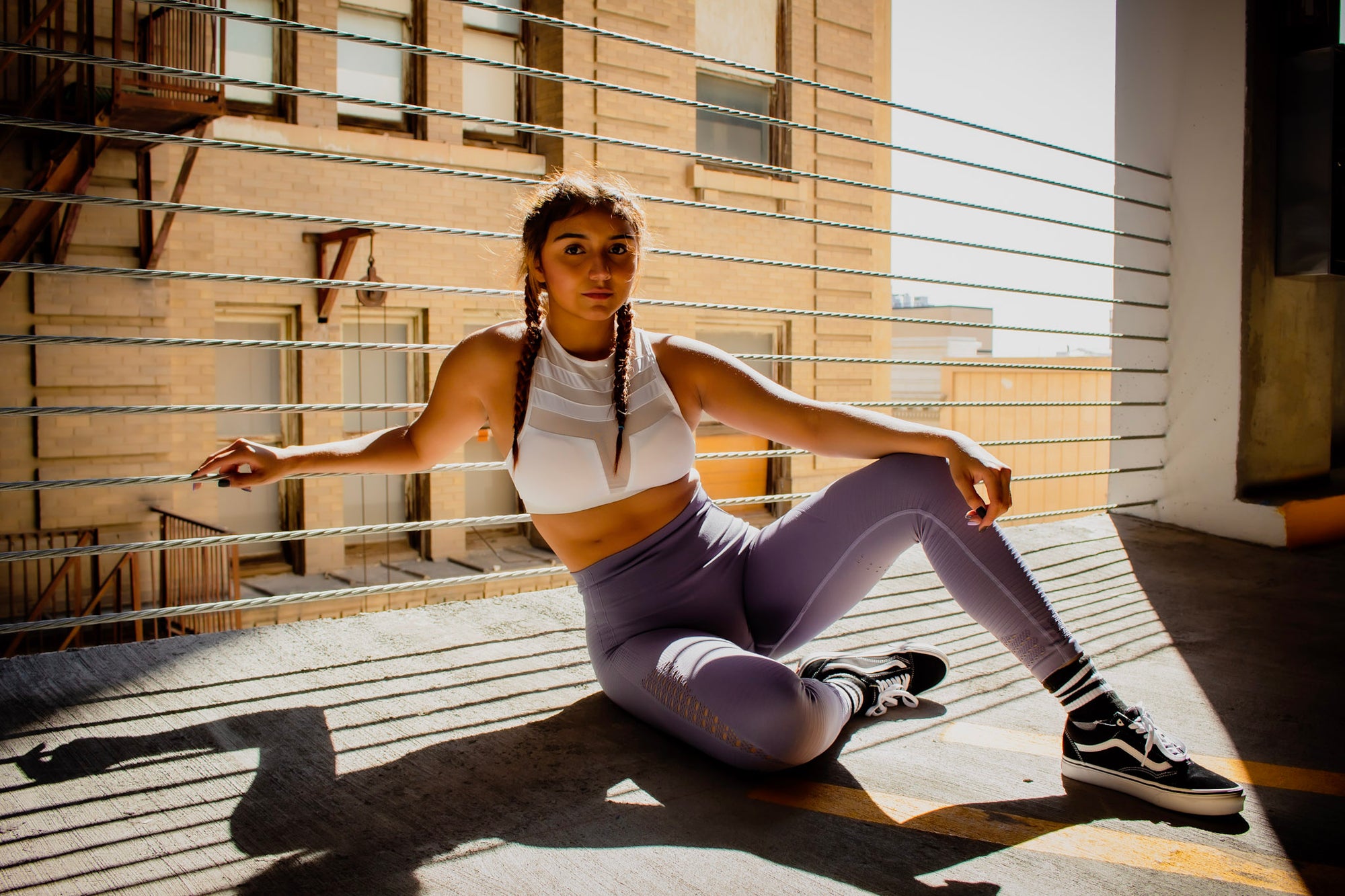 Laguna Sports Bra - White