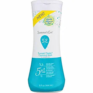 Summers Eve Cleansing Wash 15 Ounce Sunset Oasis (444ml) (2 Pack)