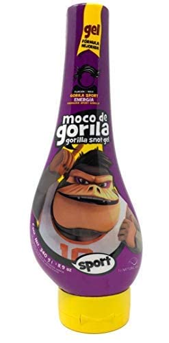 Moco de Gorila Sport Hair Gel | Energizing Hair Styling Gel for Extreme Long-lasting Hold, Gorilla Snot Gel is the Ultimate Hair Gel to Energize any Hairstyle; 11.9 oz