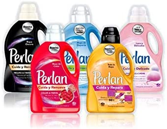 Perlan Cares and Renew Detergent Liquid Color Clothes – 1250 ml