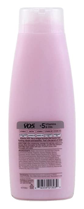 Alberto Vo5 Moisture Milks Strawberries and Cream Moisturizing Conditioner, 12.5 Fluid Ounce - 6 per case.