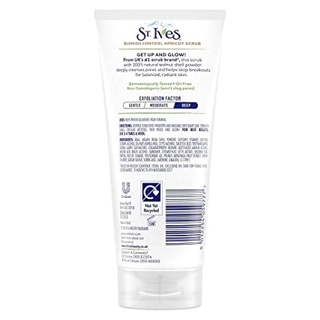 St. Ives Blemish Fighting Apricot Facial Scrub 150 ml - Pack of 3