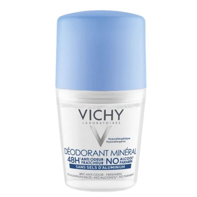 Vichy Minéral Tolérance Optimal Deodorant Roll-On 48 Hours 50 ml