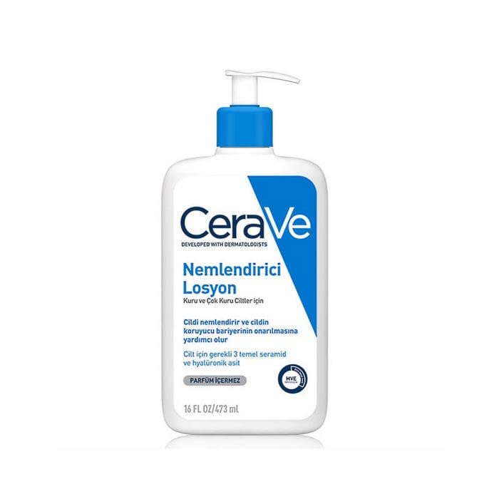 CeraVe Moisturising Lotion for Dry to Very Dry Skin 473 ml with Hyaluronic Acid and 3 Essential Ceramides
